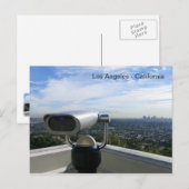 Fantastische Los Angeles View Postcard! Postkarte (Vorne/Hinten)