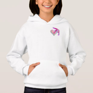 Fantastische Mädchen-Gymnastik-Shirts und Hoodie