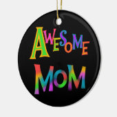 Fantastische Mama-T - Shirts und Geschenke Keramikornament (Links)