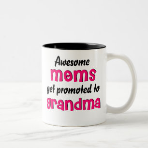 Fantastische Mamas erhalten zur Großmutter-Tasse Zweifarbige Tasse