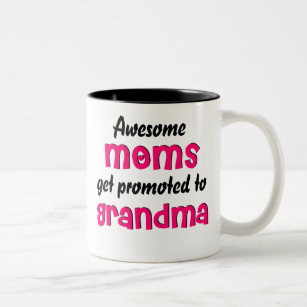 Fantastische Mamas erhalten zur Großmutter-Tasse Zweifarbige Tasse