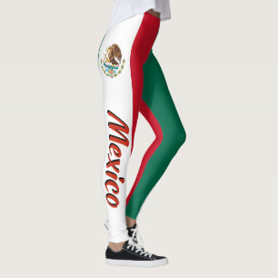 Fantastische mexikanische Flagge Mexikos Leggings