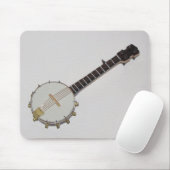 Fantastische Miniaturbanjo-Mausunterlage Mousepad (Mit Mouse)
