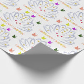 fantastische Mode Geschenkpapier (Ecke)