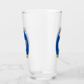 Fantastische Möwe mit Pommes frites Cartoon Glas (Rechts)