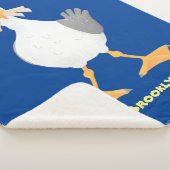 Fantastische Möwe mit Pommes frites Cartoon Sherpadecke (3/4)