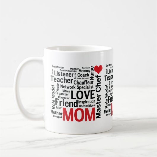 Fantastische Multi-begabte SuperMama der Mutter Kaffeetasse (Links)