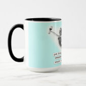 Fantastische Nacht als Sie Cheers'ing Retro Tasse (Links)