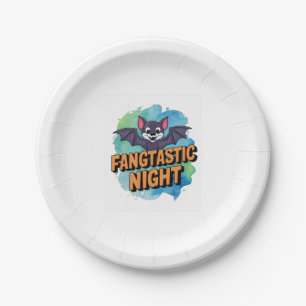 Fantastische Nacht Pappteller