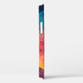 Fantastische Ölmalerei schöner großer Planet Mond  Case-Mate iPhone Hülle (Rückseite / Rechts)