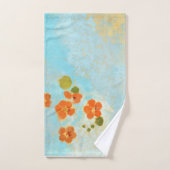 Fantastische Orangenpopulationen aus Kalifornien Badhandtuch Set (Handtuch)