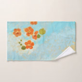 Fantastische Orangenpopulationen aus Kalifornien Badhandtuch Set (Handtuch)