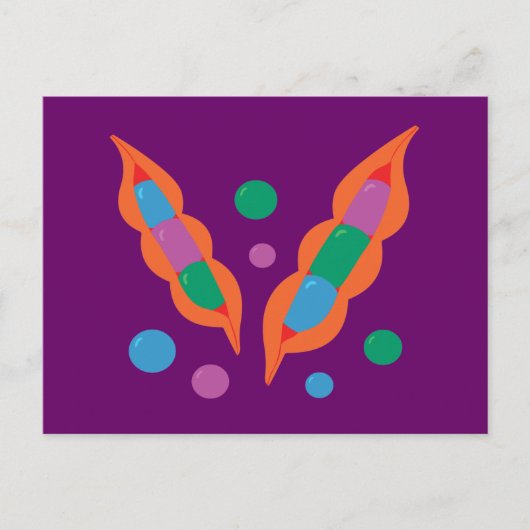 Fantastische Peapods Postkarte (Vorderseite)