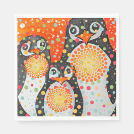 Fantastische Penguins Kollektion Serviette