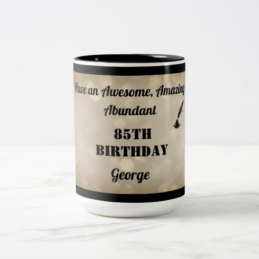 Fantastische Personalisierte Tasse 85. Geburtstag (Mittel)