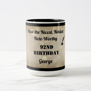 Fantastische Personalisierte Tasse zum 92. Geburts