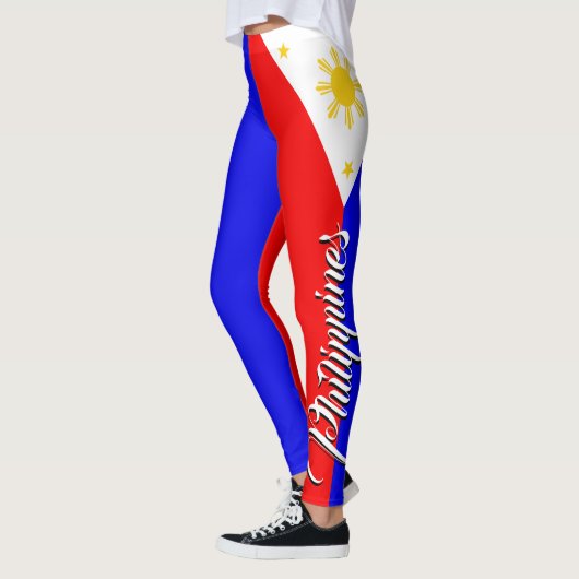 Fantastische Philippinen-Flagge Leggings (Links)