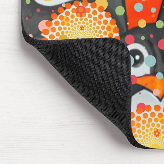 Fantastische Pinguine Mousepad (Ecke)