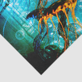 Fantastische Quallen, Unterwasserwelt Seidenpapier (Ausschnitt)