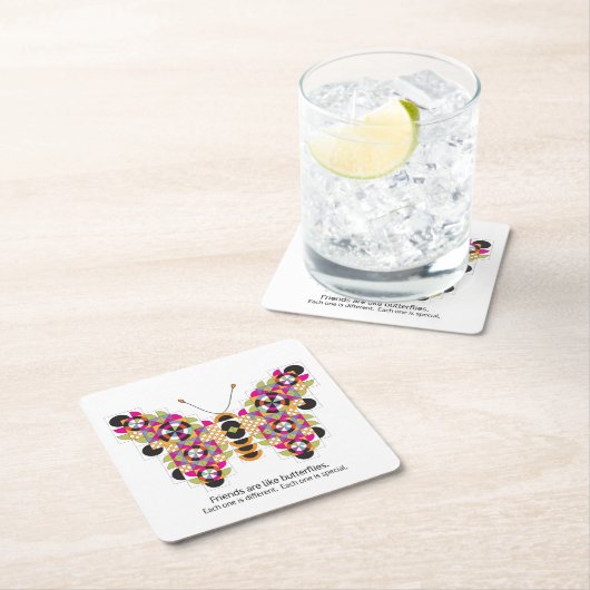 Fantastische Rechteckiger Pappuntersetzer (Vor Ort)