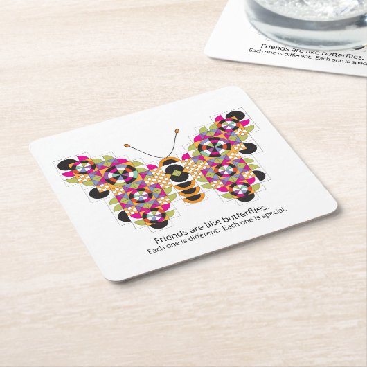 Fantastische Rechteckiger Pappuntersetzer (angewinkelt)