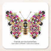 Fantastische Rechteckiger Pappuntersetzer (Vorderseite)