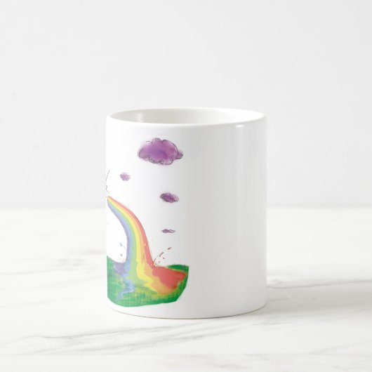 Fantastische Regenbogenkugel Verwandlungstasse (Mittel)