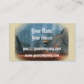 fantastische Reise Visitenkarte (Rückseite)