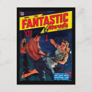 Fantastische Romane - 1950,37_Pulp Art Postkarte