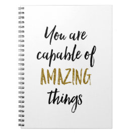 Fantastische Sache-motivierend Zitat Notizblock