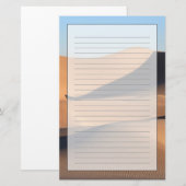 Fantastische Schatten der Wüste Briefpapier (Vorne/Hinten)