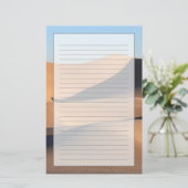 Fantastische Schatten der Wüste Briefpapier (Stehend Vorderseite)