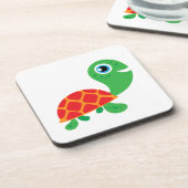Fantastische Schildkröte Getränkeuntersetzer (Linke Seite)