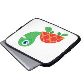 Fantastische Schildkröte Laptopschutzhülle (Vorne Knopf)