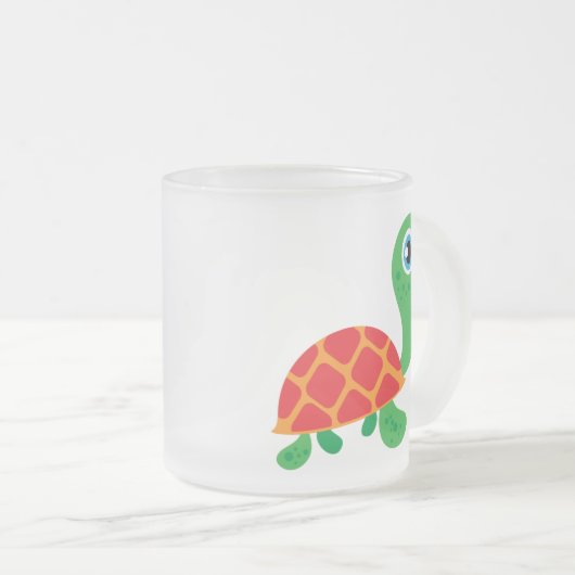 Fantastische Schildkröte Mattglastasse (VorderseiteRechts)
