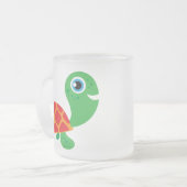 Fantastische Schildkröte Mattglastasse (Vorderseite Links)