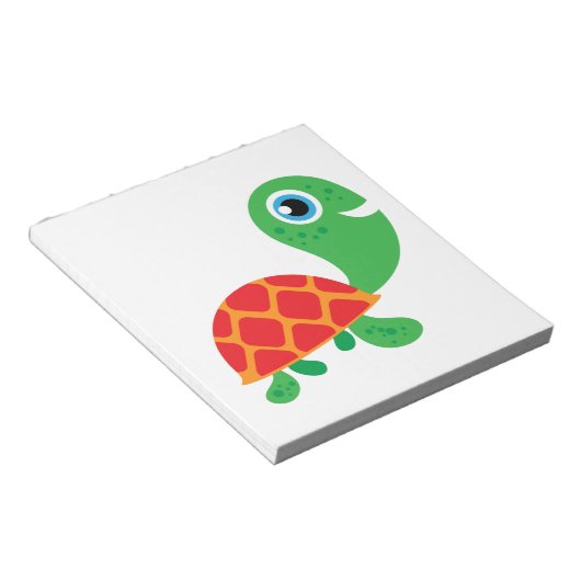 Fantastische Schildkröte Notizblock (angewinkelt)