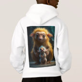 "Fantastische Schönheit: Das ultralistische Saga v Hoodie (Rückseite)