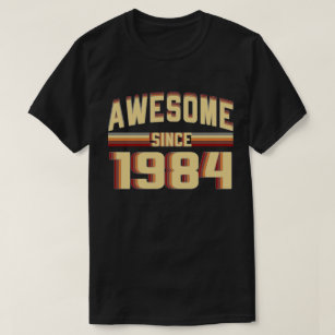 Fantastische seit 1984 Vintage 35 Jahre alte T-Shirt