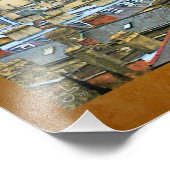 Fantastische Sicht, Oxford, England, Roof Top #4 Fotodruck (Ecke)