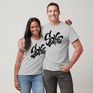 Fantastische SkateboardGraffiti Selfie T-Shirt