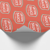 Fantastische Soße Geschenkpapier (Ecke)