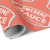 Fantastische Soße Geschenkpapier (Rolleneckpunkt)