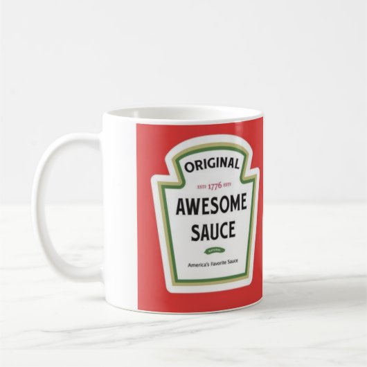 Fantastische Soße-Tasse Kaffeetasse (Links)