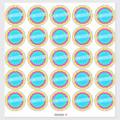 Fantastische Spaß Niedlich Teacher Belohnung Comme Aufkleber (Blatt)