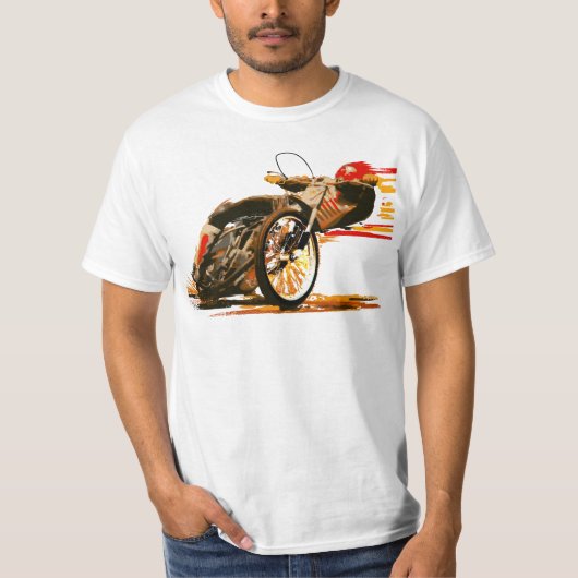 Fantastische Speedway-Motorrad-Kleidung T-Shirt (Vorderseite)