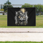 Fantastische Steampunk-Katze Banner (Insitu)