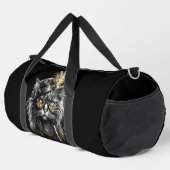 Fantastische Steampunk-Katze  Duffle Bag (Rechte Ecke)