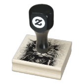 Fantastische Steampunk-Katze  Gummistempel (Stempel)