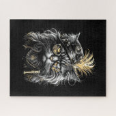 Fantastische Steampunk-Katze  Puzzle (Horizontal)